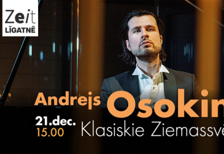Andreja Osokina koncerts "Klasiskie Ziemassvētki"