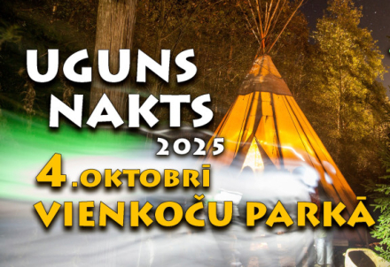 Uguns Nakts Vienkoču parkā