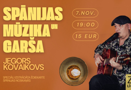Spānijas mūzika un garša – Jegors Kovaikovs