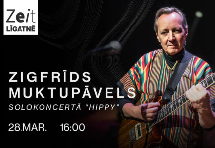 Zigfrīda Muktupāvela solokoncerts "HIPPY"