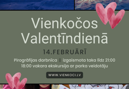 Valentīndiena Vienkoču parkā