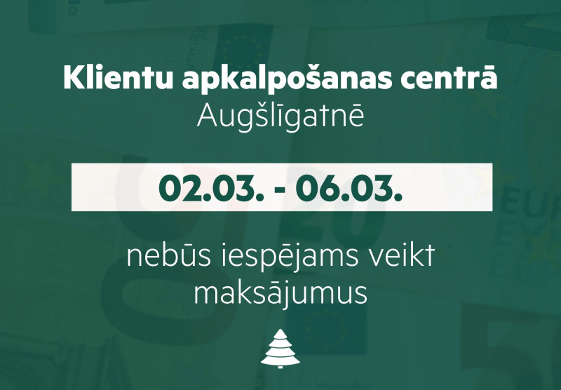 Ierobežota pakalpojumu pieejamība pašvaldības klientu apkalpošanas centrā