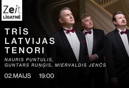 Trīs Latvijas Tenori