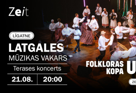 Latgales mūzikas vakars ar folkloras kopu "Upīte"