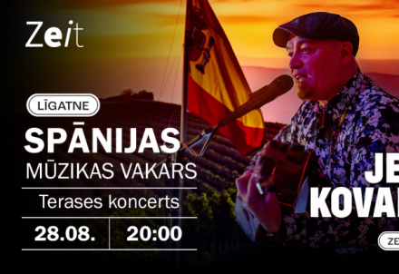Spānijas mūzikas vakars ar Jegoru Kovaikovu