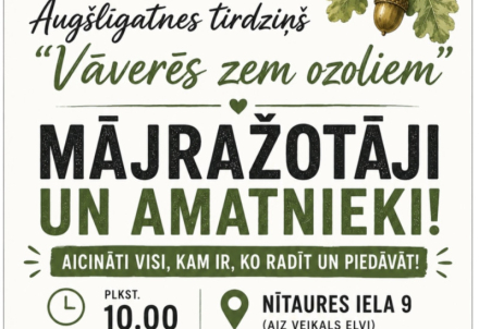 Mājražotāju un amatnieku tirdziņš Augšlīgatnē