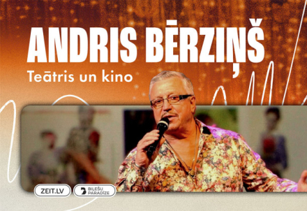 Andra Bērziņa koncerts "Teātris un kino"