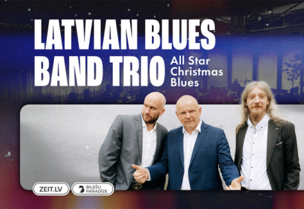 Latvian Blues Band Trio koncerts "All Star Christmas Blues"